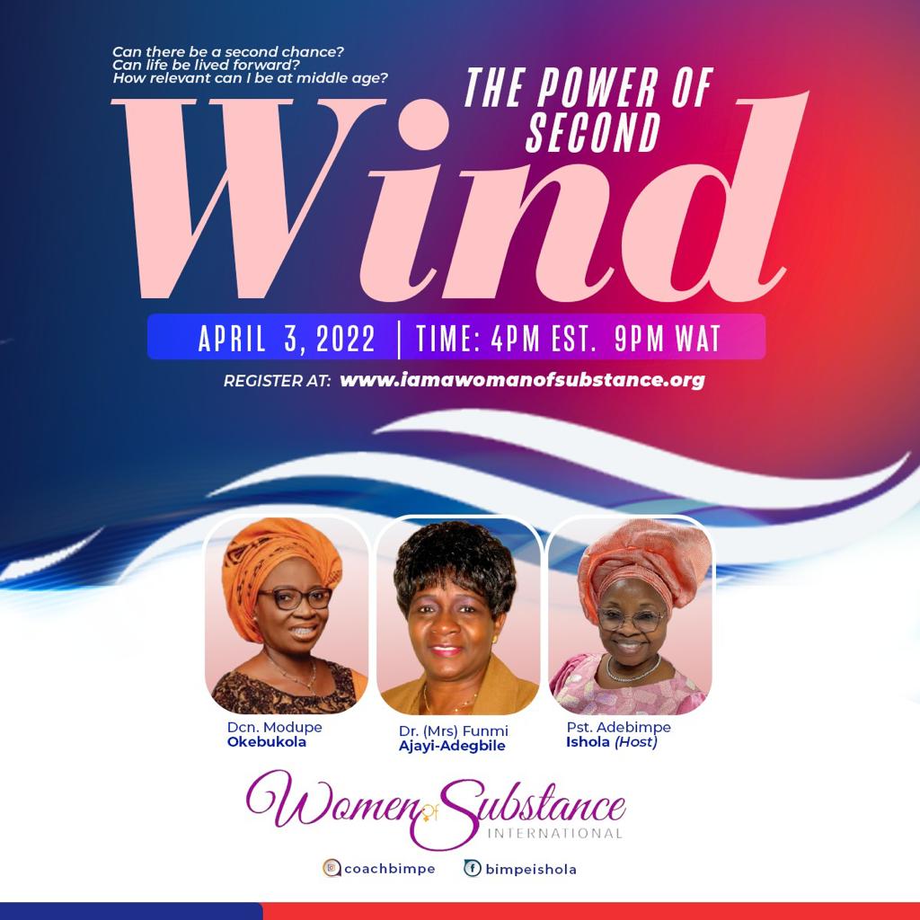 power of second wind conference 2022