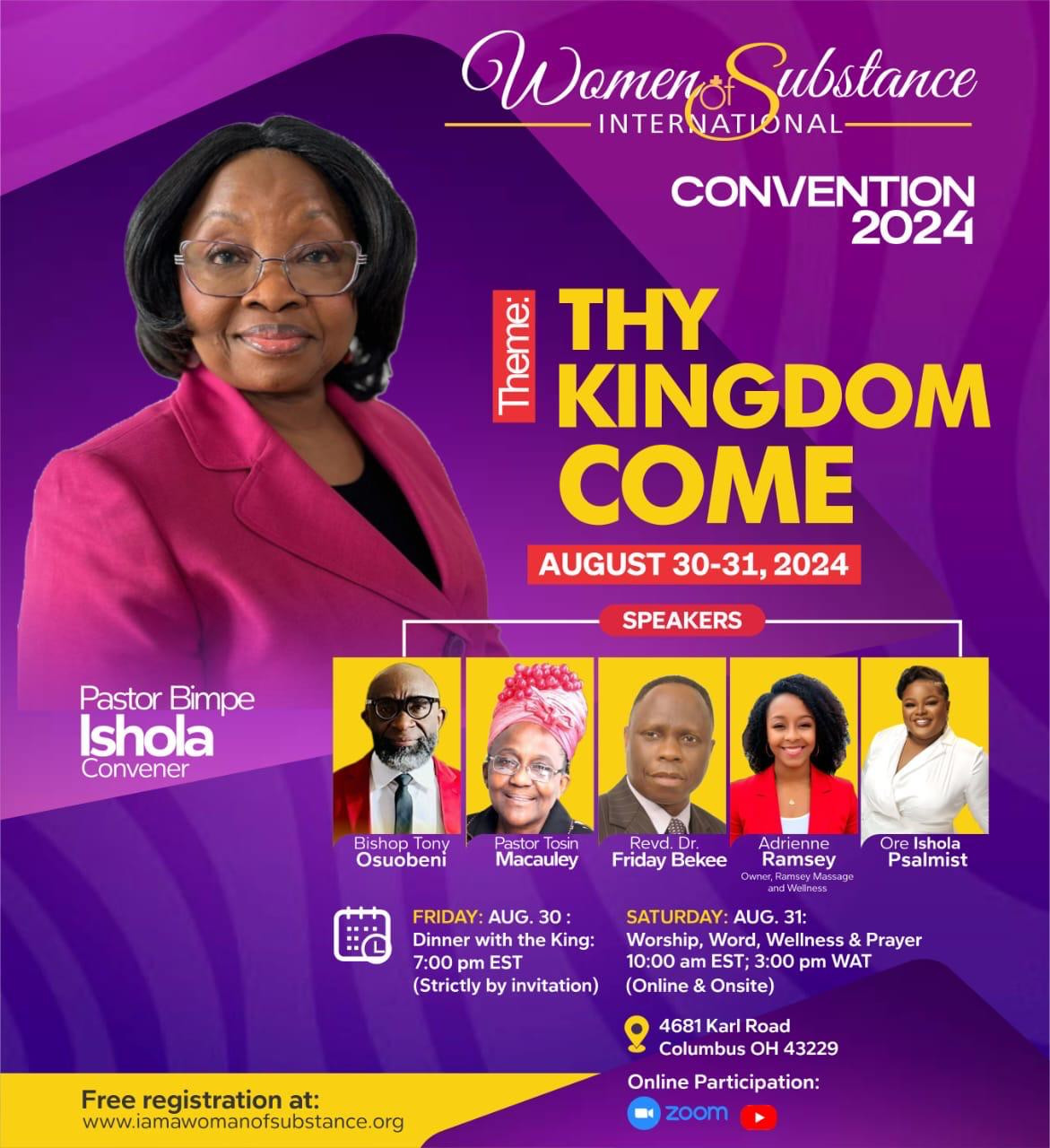 women of substance convention 2024